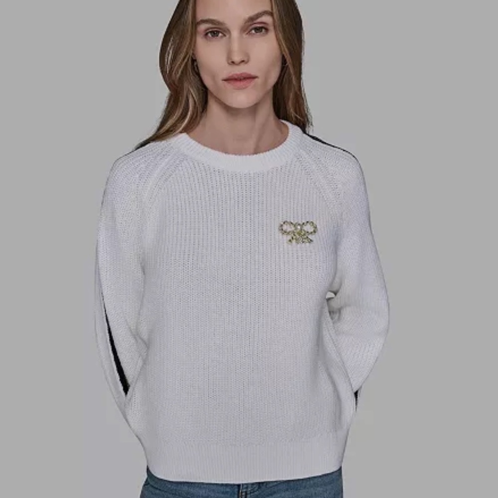 KARL LAGERFELD PARIS
Women's Crewneck Sweater